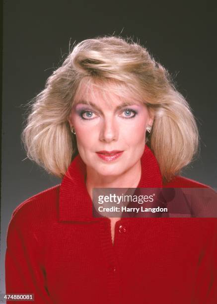 Actress Susan Sullivan poses for a portrait in 1986 in Los Angeles, California.
