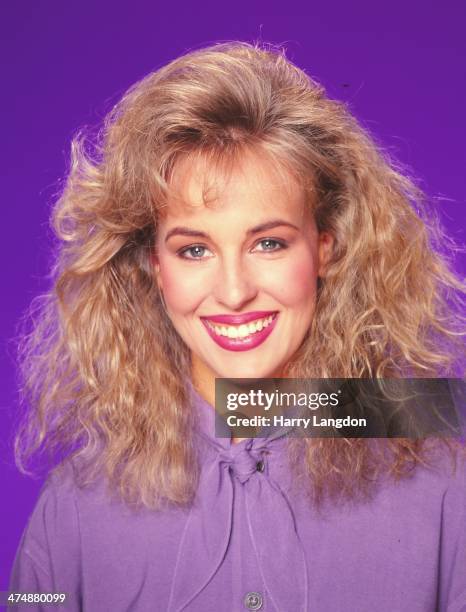 Actress Genie Francis poses for a portrait in 1986 in Los Angeles, California.