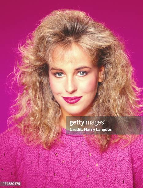 Actress Genie Francis poses for a portrait in 1986 in Los Angeles, California.