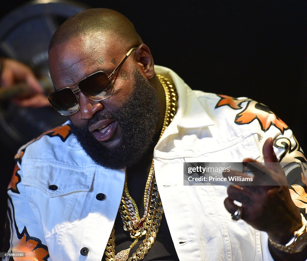 Rick Ross Neighborhood Drug Dealer Video Shoot