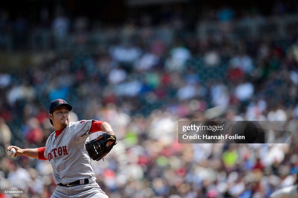 Boston Red Sox v Minnesota Twins