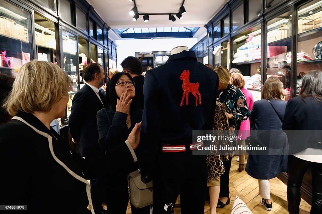 'Ines De La Fressange' : Boutique Opening in Paris