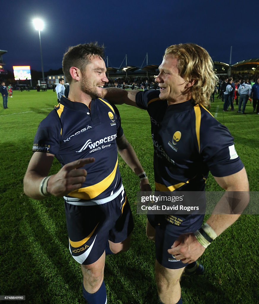 Worcester Warriors v Bristol Rugby - Greene King IPA Championship Play Off Final: Second Leg