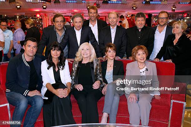 Didier Bourdon, Michel Drucker, Thierry garcia, Philippe Chevallier, Regis Laspales, Pierre-Francois Martin- Laval, Isabelle Nanty, Arnaud Ducret,...