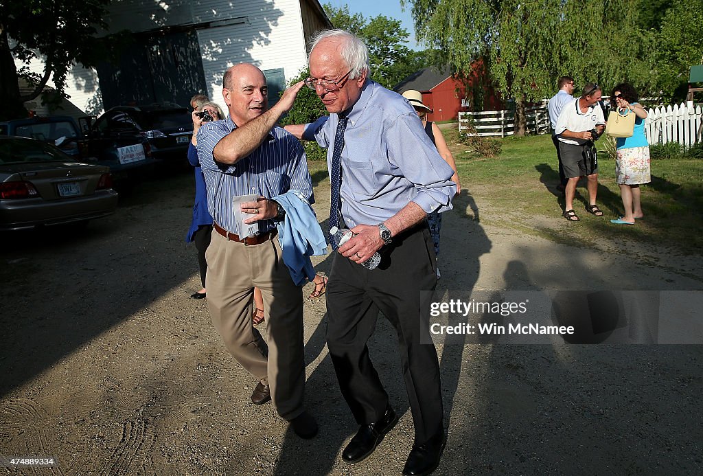 Bernie Sanders Hits Campaign Trail In New Hampshire