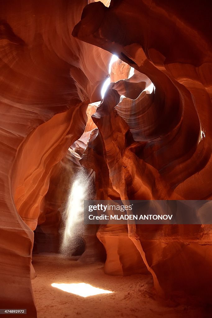 US-TOURISM-ANTELOPE CANYON