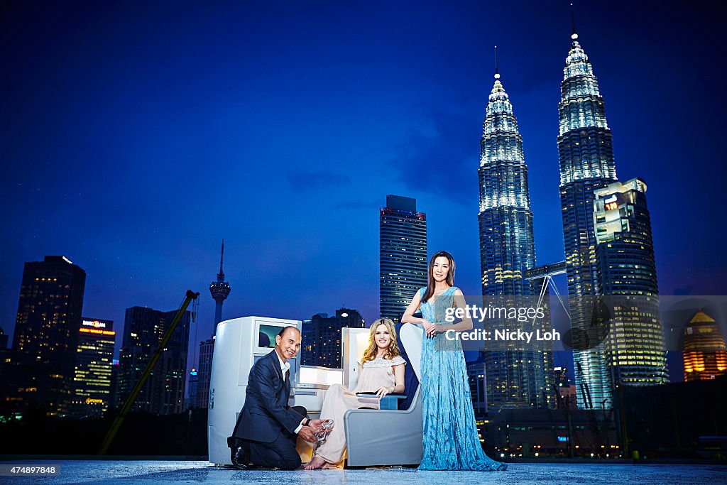 Michelle Yeoh, Jimmy Choo and Georgia May Jagger Launch British Airways Daily Services to Malaysia