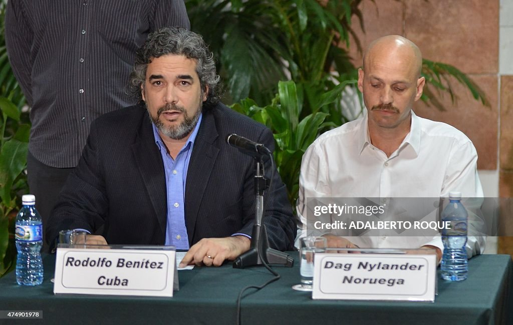 CUBA-COLOMBIA-PEACE-TALKS-GUARANTORS
