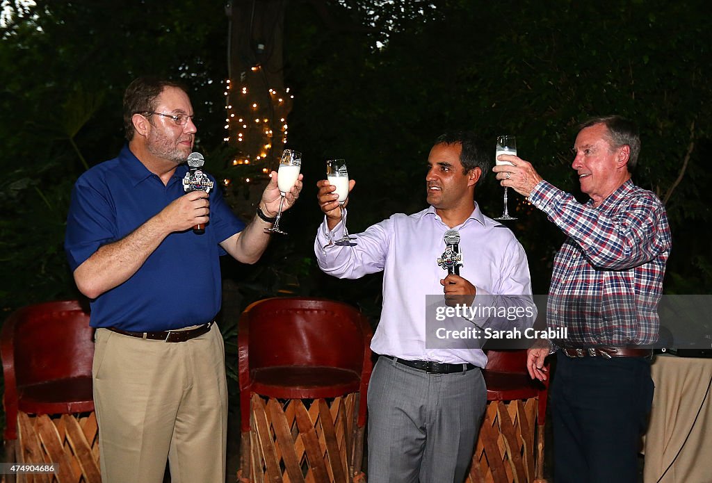 Evening With Indianapolis 500 Champion Juan Pablo Montoya At Fort Worth's Historic Joe T. Garcia's