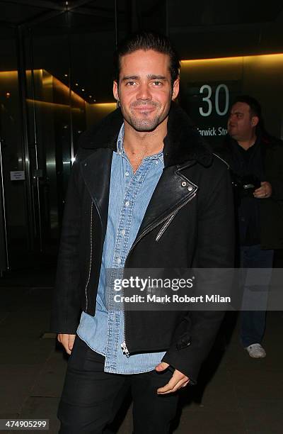 Spencer Matthews attending the Total Minx Launch Party on February 25, 2014 in London, England.