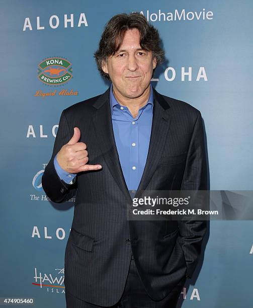 Filmmaker Cameron Crowe attends the special screening of Columbia Pictures' "ALOHA" at The London West Hollywood on May 27, 2015 in West Hollywood,...