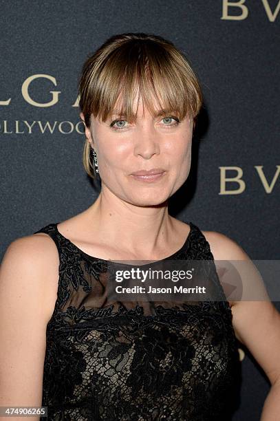 Actress Radha Mitchell attends "Decades of Glamour" presented by BVLGARI on February 25, 2014 in West Hollywood, California.