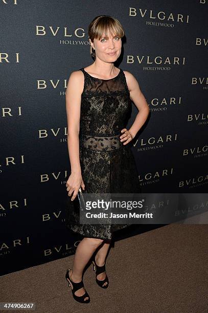Actress Radha Mitchell attends "Decades of Glamour" presented by BVLGARI on February 25, 2014 in West Hollywood, California.