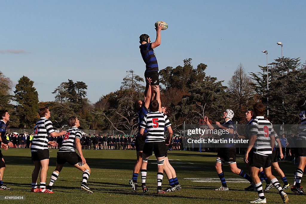 Christ's College v Christchurch Boys High School