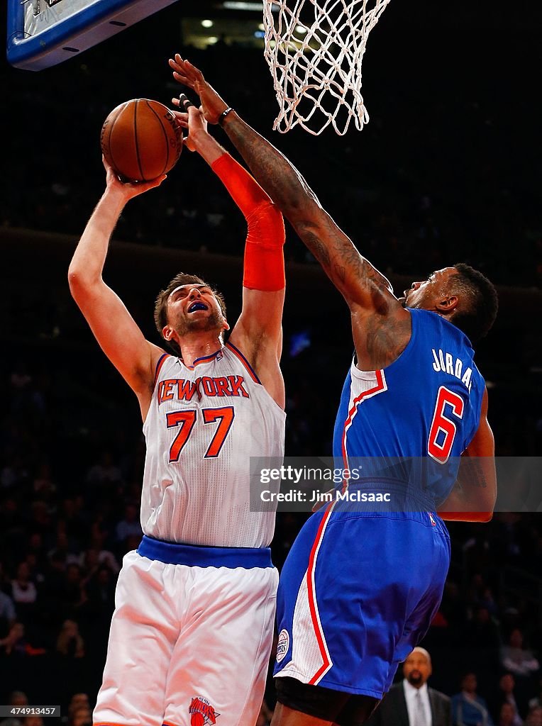 Los Angeles Clippers v New York Knicks