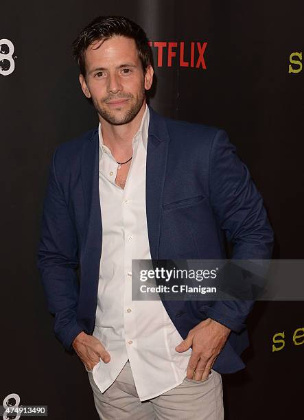 Actor Christian Oliver attends the Premiere Of Netflix's "Sense8" at AMC Metreon 16 on May 27, 2015 in San Francisco, California.