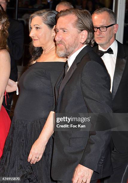 Tim Roth attends the 'Chronic' Premiere during the 68th annual Cannes Film Festival on May 22, 2015 in Cannes, France.