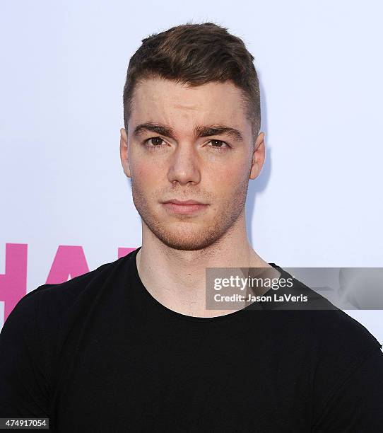 Actor Gabriel Basso attends the premiere of "Barely Lethal" at ArcLight Hollywood on May 27, 2015 in Hollywood, California.