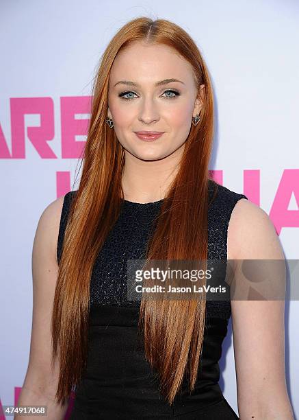 Actress Sophie Turner attends the premiere of "Barely Lethal" at ArcLight Hollywood on May 27, 2015 in Hollywood, California.