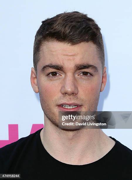 Actor Gabriel Basso attends the premiere of DirecTV's "Barely Lethal" at ArcLight Hollywood on May 27, 2015 in Hollywood, California.