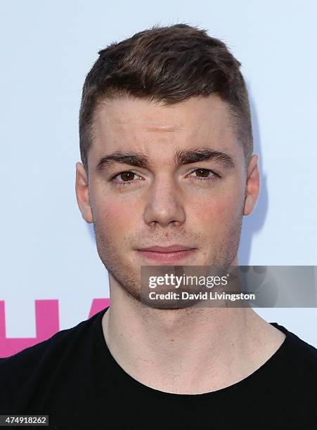 Actor Gabriel Basso attends the premiere of DirecTV's "Barely Lethal" at ArcLight Hollywood on May 27, 2015 in Hollywood, California.
