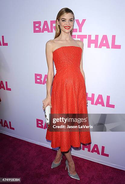 Actress Jaime King attends the premiere of "Barely Lethal" at ArcLight Hollywood on May 27, 2015 in Hollywood, California.