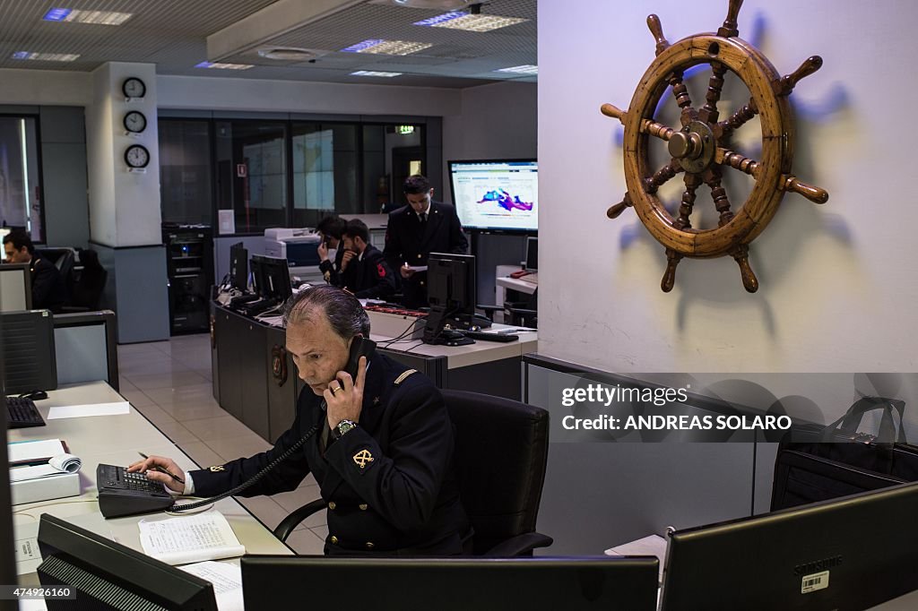 ITALY-MIGRANTS-COAST GUARD