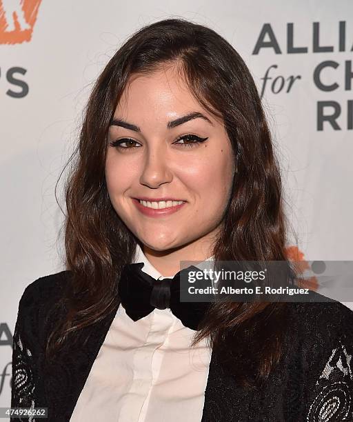 Actress Sasha Grey attends The Alliance For Children's Rights' Right To Laugh Benefit at The Avalon on May 27, 2015 in Hollywood, California.