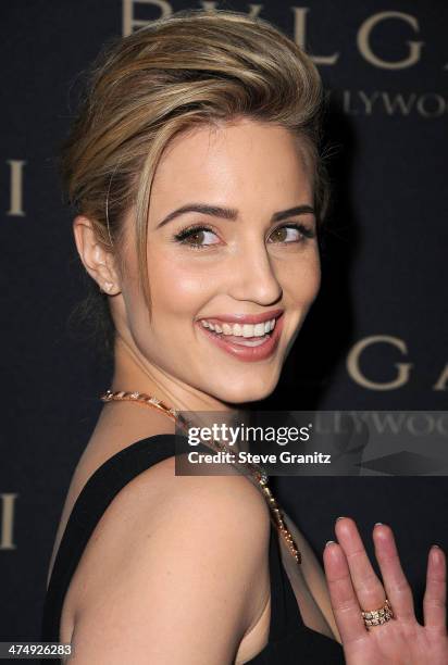 Dianna Agron arrives at the BVLGARI "Decades Of Glamour" Oscar Party Hosted By Naomi Watts at Soho House on February 25, 2014 in West Hollywood,...