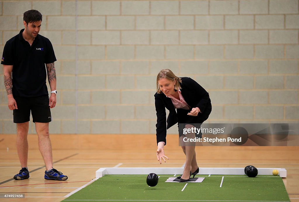 Tracey Crouch MP Visits Sport England 'Fit for Fun' Project