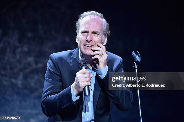 Comdian Bob Odenkirk attends The Alliance For Children's Rights' Right To Laugh Benefit at The Avalon on May 27, 2015 in Hollywood, California.