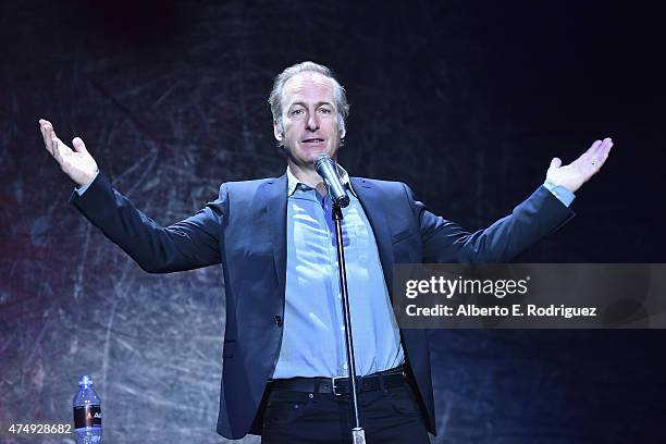 Comdian Bob Odenkirk attends The Alliance For Children's Rights' Right To Laugh Benefit at The Avalon on May 27, 2015 in Hollywood, California.