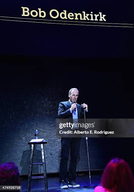 Comdian Bob Odenkirk attends The Alliance For Children's Rights' Right To Laugh Benefit at The Avalon on May 27, 2015 in Hollywood, California.