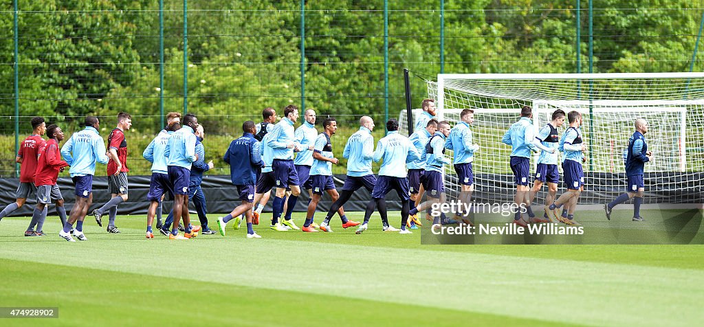 Aston Villa Training Session