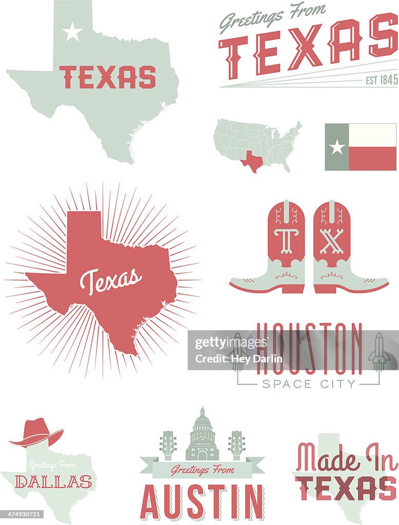 Texas Typography