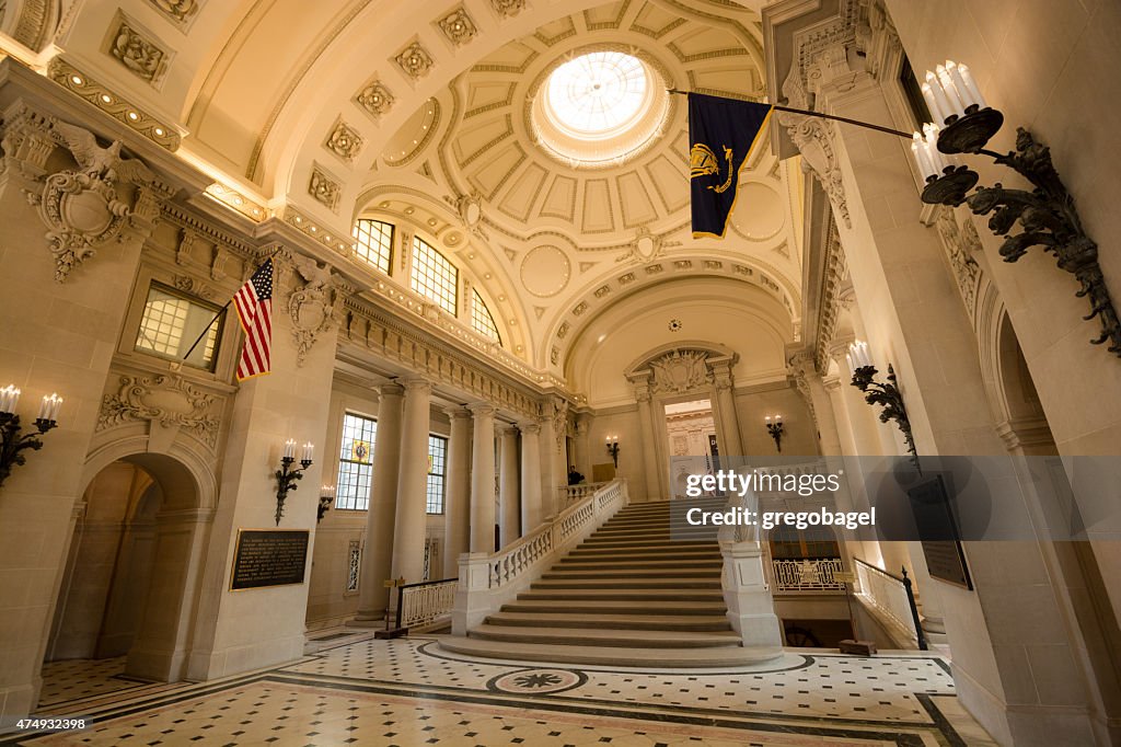 Rotunda of Bancroft Hall presso La United State Naval Academy