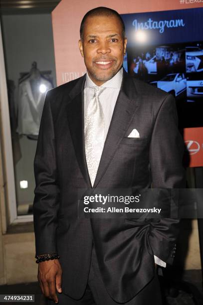 Actor Eriq LaSalle attends Icon Mann's 2nd Annual Power 50 Pre-Oscar dinner at Peninsula Hotel on February 25, 2014 in Beverly Hills, California.