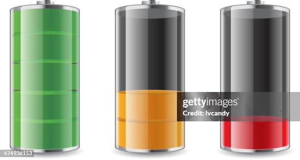 battery symbols - animals charging stock illustrations