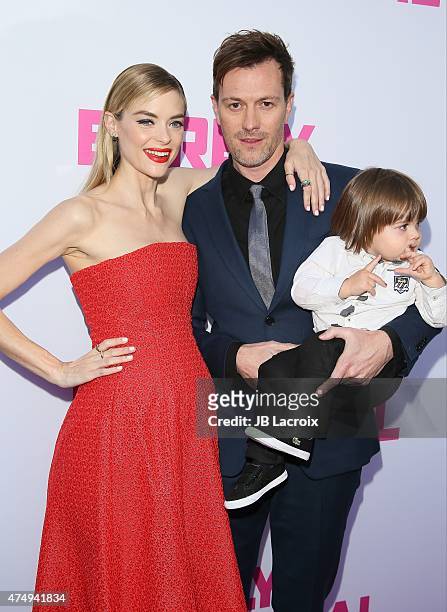 Kyle Newman, James Knight Newman and Jaime King attend the 'Barely Lethal' Los Angeles Special Screnning on May 27, 2015 in Hollywood, California.
