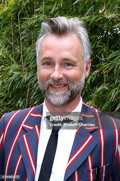 Sports Journalist, Darren Tulett attends the 2015 Roland Garros French Tennis Open - Day Five, on May 28, 2015 in Paris, France.