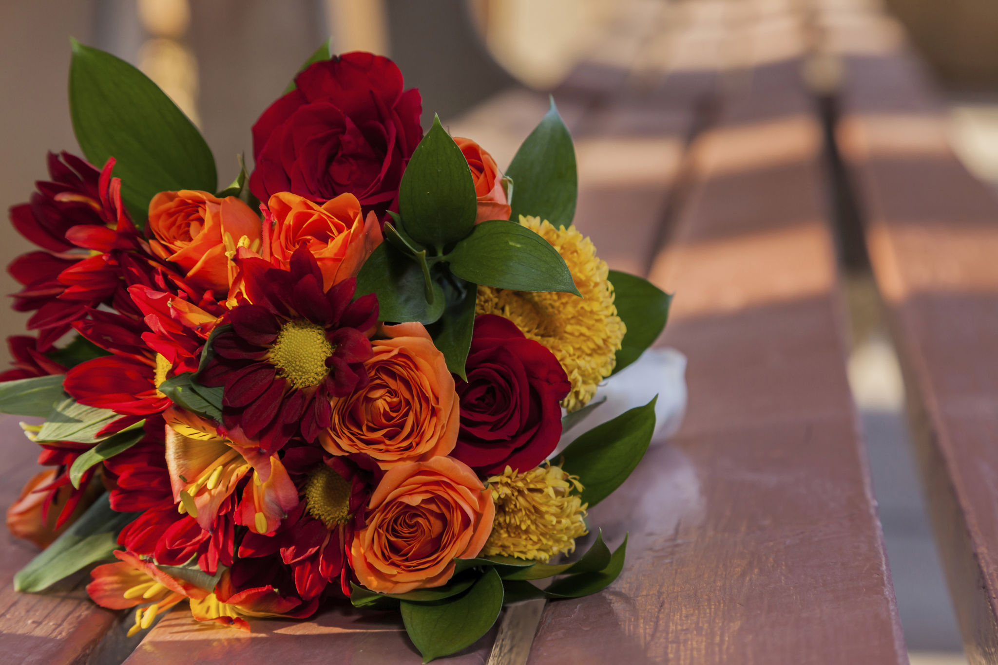 autumn wedding flowers