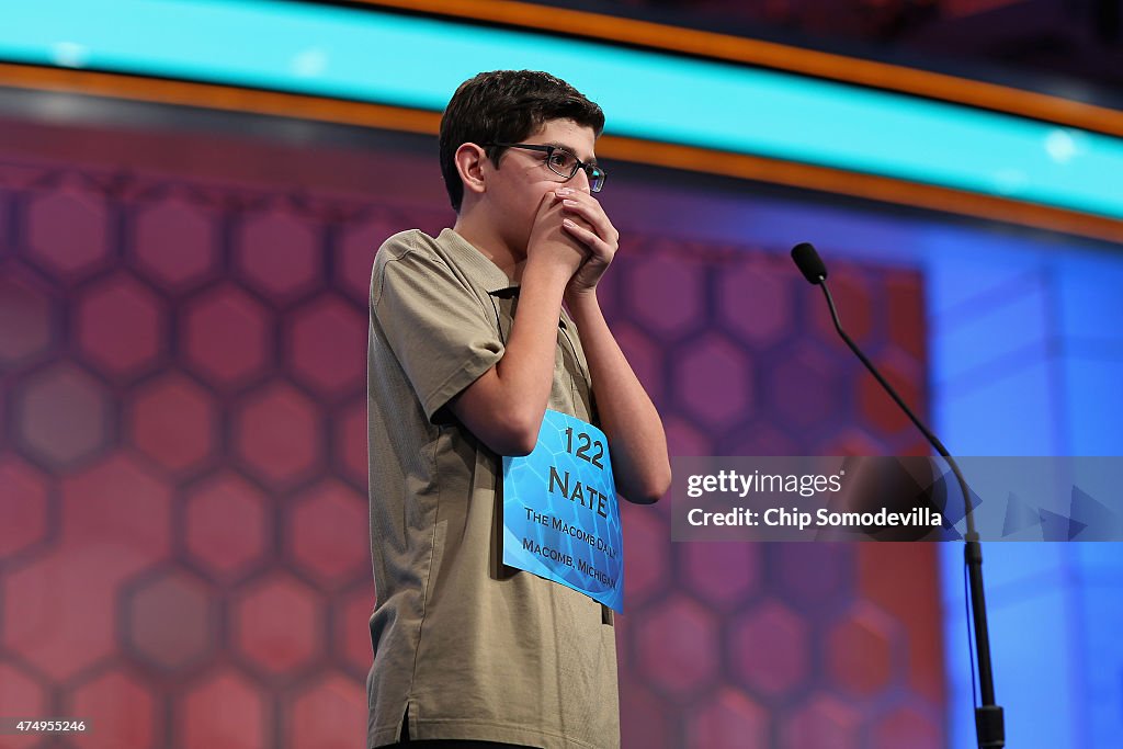 Champion Spellers Compete In Scripps National Spelling Bee