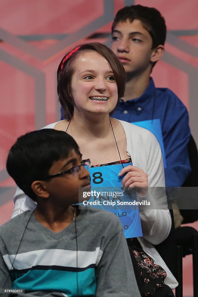 Champion Spellers Compete In Scripps National Spelling Bee