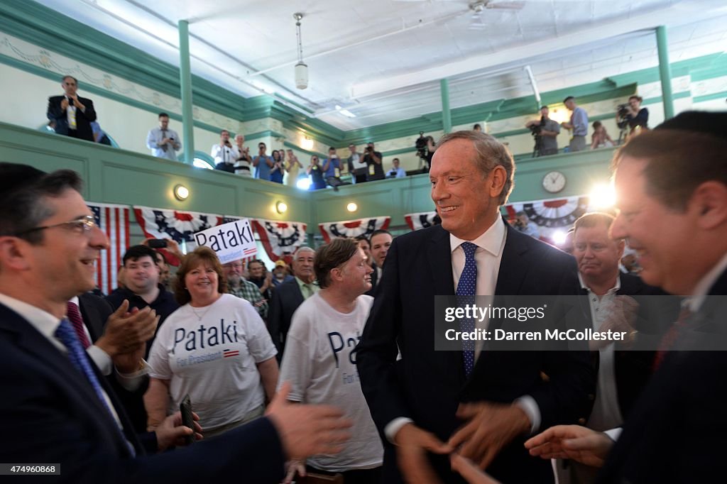 George Pataki Makes Announcement On Presidential Race