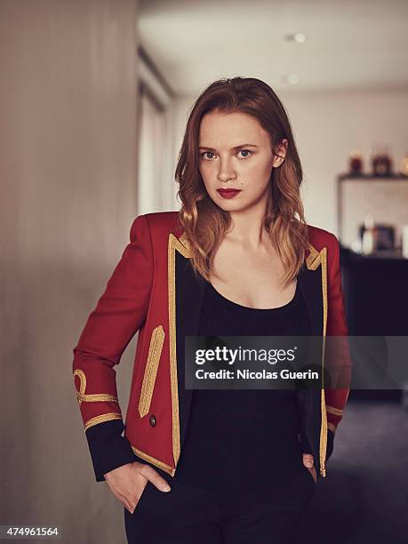 Actress and film director Sara Forestier is photographed on May 13, 2015 in Cannes, France.