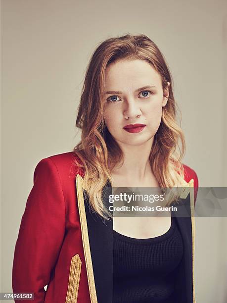 Actress and film director Sara Forestier is photographed on May 13, 2015 in Cannes, France.