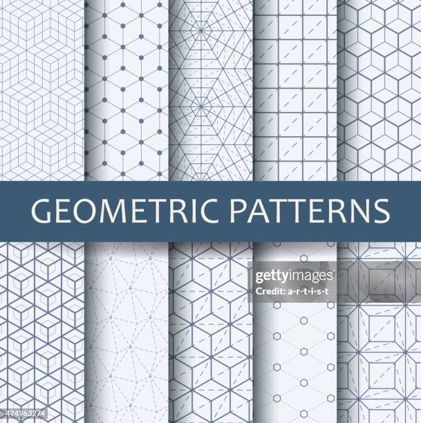 geometrischen muster - octagon texture stock-grafiken, -clipart, -cartoons und -symbole
