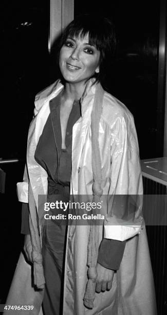 Joyce DeWitt attends Because We Care Benefit Party on January 29, 1980 at the Dorothy Chandler Pavilion in Los Angeles, California.