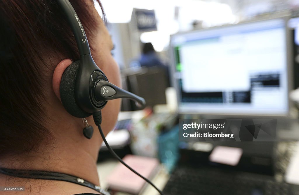 Operations Inside HSBC Holdings Plc's First Direct Internet Banking Unit's Customer Service Call Centre