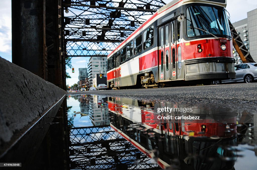 Tramway de réflexion